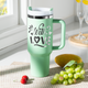 40oz Stainless Steel Tumbler with Removable Handle