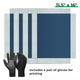 100 Mesh Coated Screen (4pcs) 11.5