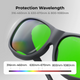 xTool Laser Safety Goggles for 316-460nm, 630-670nm & 800-1080nm Lasers