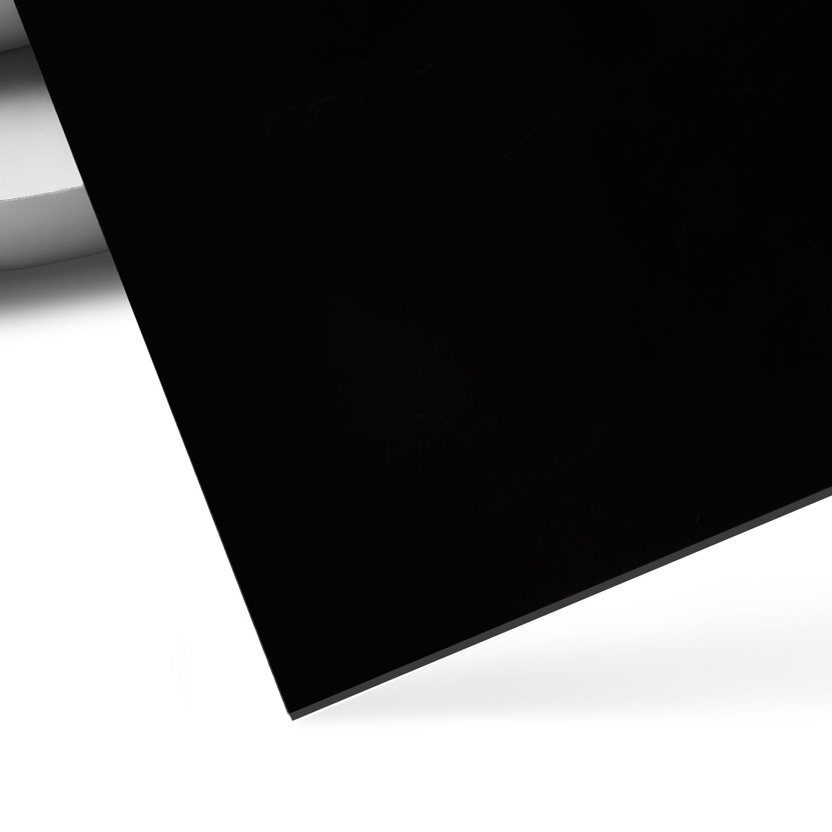 1/5" Black Glossy Acrylic Sheet (2pcs)