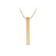 Stainless Steel Vertical Bar Necklace (6pcs)