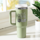 40oz Stainless Steel Tumbler with Removable Handle