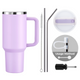 40oz Stainless Steel Tumbler with Removable Handle