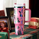 40oz Stainless Steel Tumbler with Removable Handle