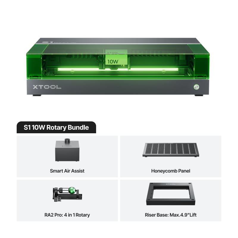 xTool S1 Enclosed Diode Laser Cutter