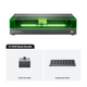 xTool S1 + 1064nm IR Laser Kit: Enclosed Diode Laser Engraver & Cutter