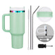40oz Stainless Steel Tumbler with Removable Handle