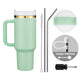 40oz Stainless Steel Tumbler with Removable Handle