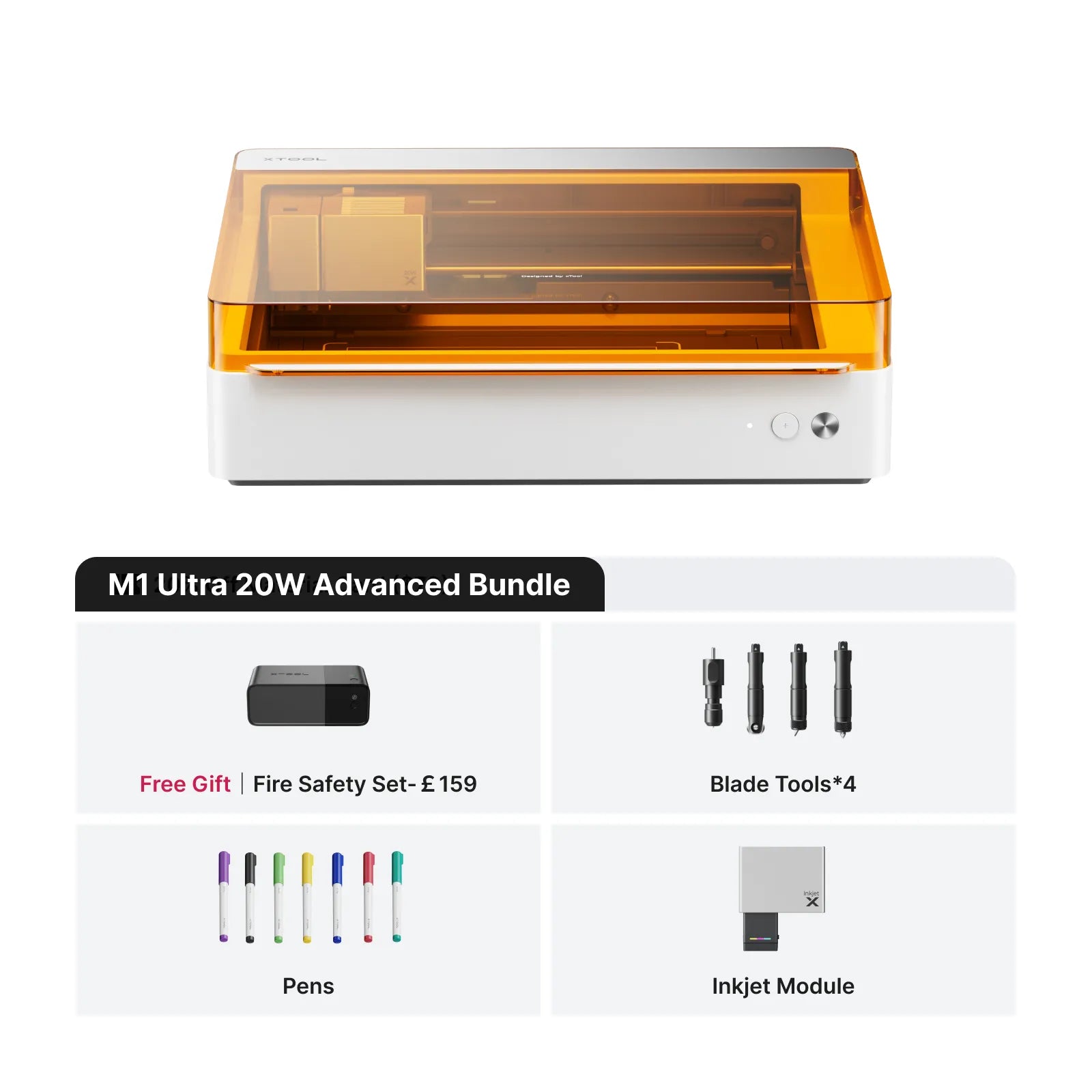 xTool M1 Ultra The World's First 4-in-1 Craft Machine