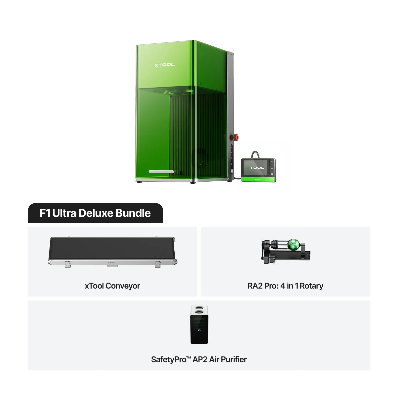 xTool F1 Ultra: Fiber + Diode Laser Engraver