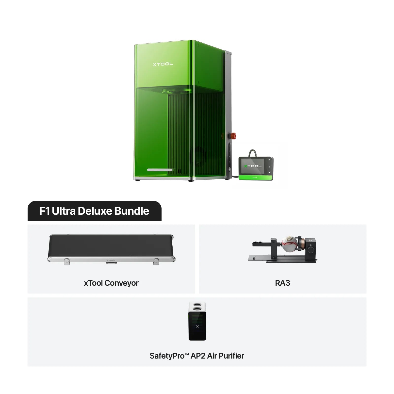 xTool F1 Ultra: Fiber + Diode Laser Engraver