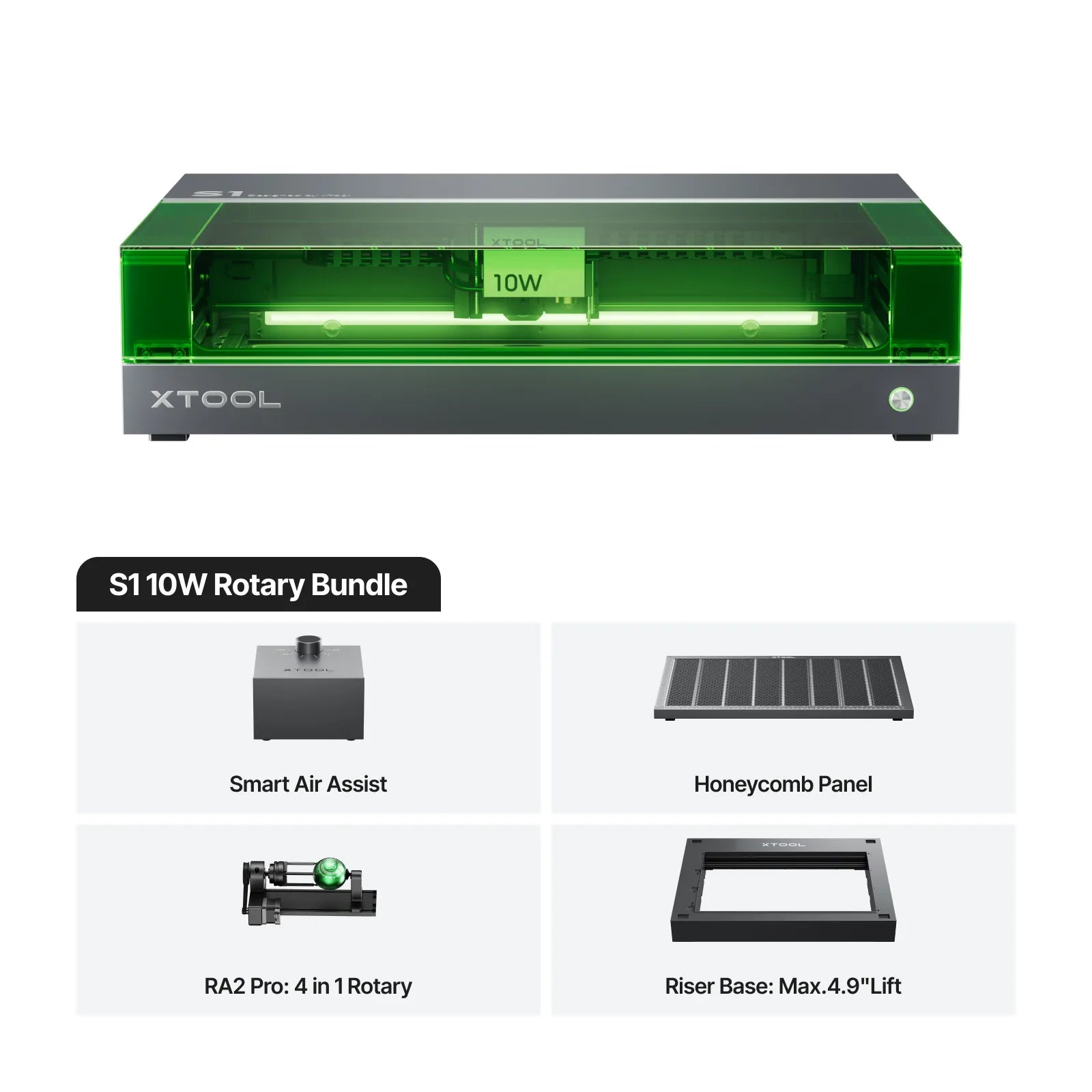 xTool S1 Enclosed Diode Laser Cutter