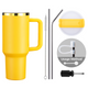 40oz Stainless Steel Tumbler with Removable Handle