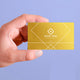 Deep Gold Metal Business Cards (60pcs)