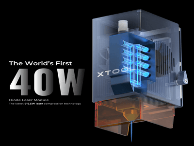 Introducing The Xtool D1 Pro 40w Laser Module