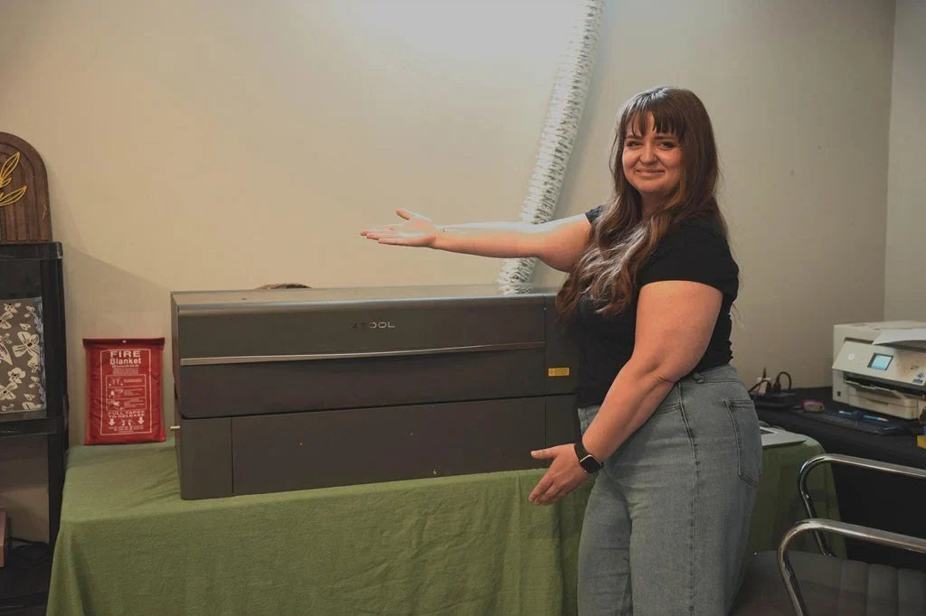 Carrissa's Story: How a Mom of Four Built a $14K Laser Engraving Business from Home