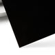 1/25'' Black Opaque Glossy Acrylic Sheet Plexiglass (10pcs)