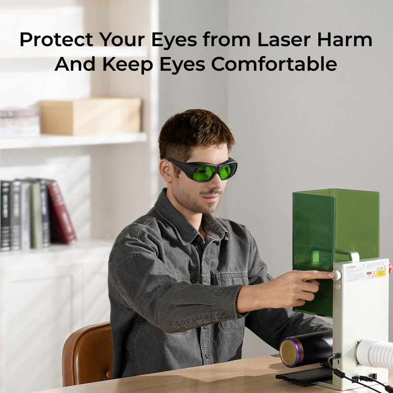 laser safety goggles uk xTool Laser Safety Goggles for 316-460nm, 630-670nm & 800-1080nm Laser