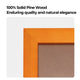 Wooden-colored Wooden Photo Frame (3pcs)