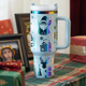 40oz Stainless Steel Tumbler with Removable Handle