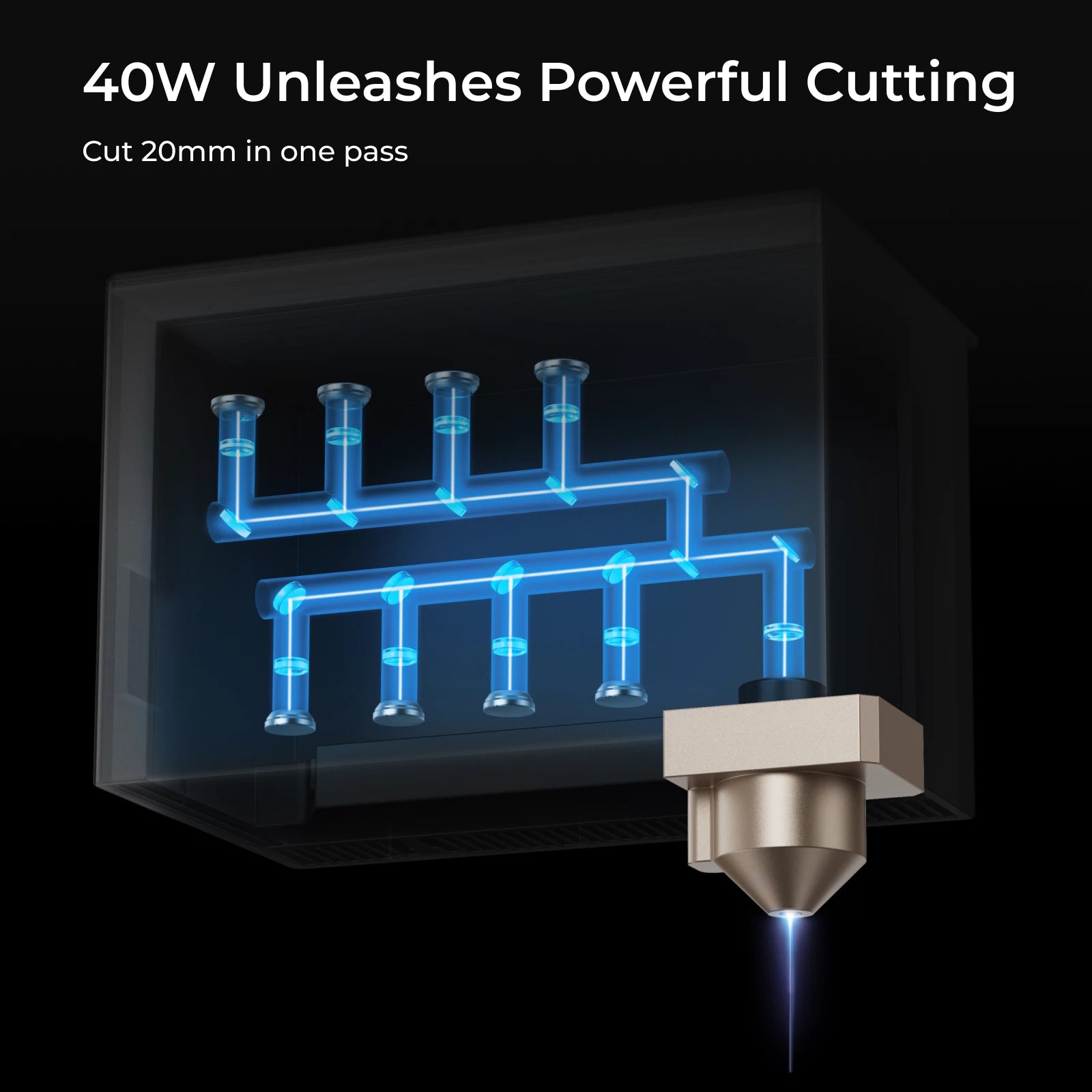 xTool S1 40W laser cutter