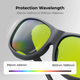 xTool Laser Safety Goggles for 316nm-450nm & 900nm-1080nm Lasers