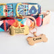Mixed Color Stainless Steel Dog Tag (10pcs)
