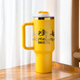 40oz Stainless Steel Tumbler with Removable Handle