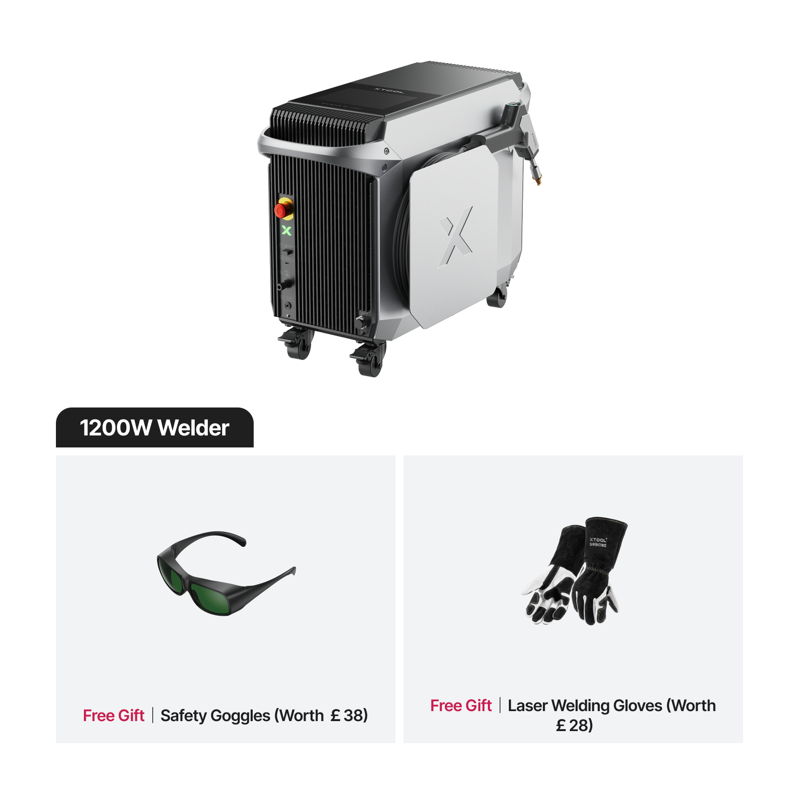 xTool MetalFab Laser Welder/ CNC Cutter