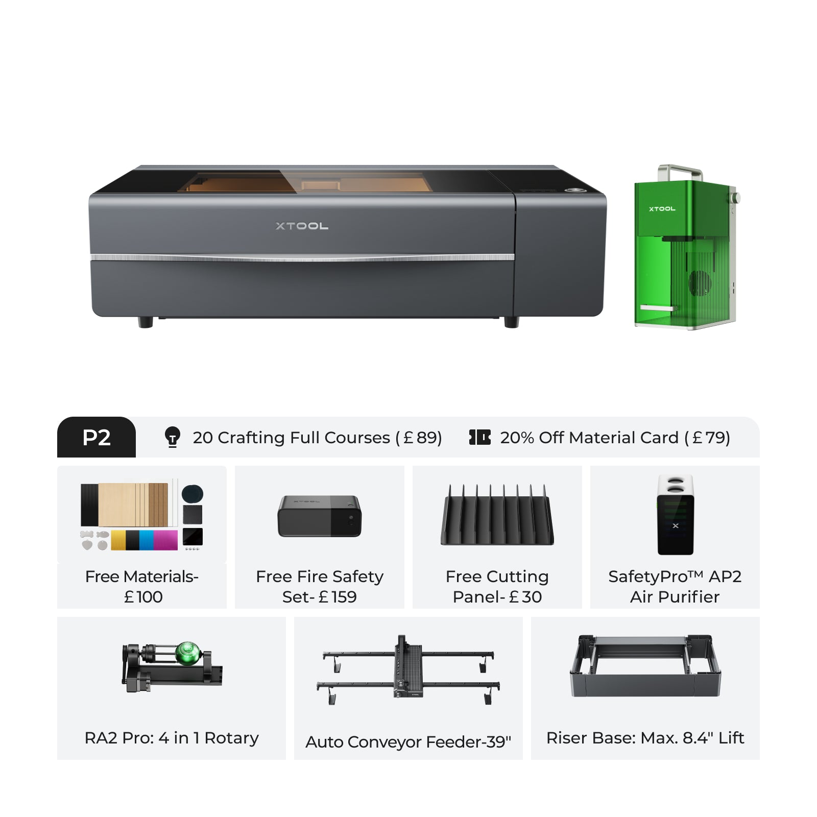 xTool F1 & F1 Lite Portable and High Speed Laser Engraver