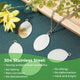 Oval Pendant Electroplated Multicolor Pendant (30pcs)