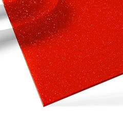 1/8" Glitter Translucent Glossy Acrylic Sheet (3pcs)