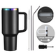 40oz Stainless Steel Tumbler with Removable Handle