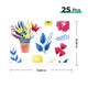White Inkjet Self-Adhesive Paper (25pcs)