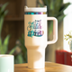 40oz Stainless Steel Tumbler with Removable Handle