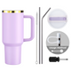 40oz Stainless Steel Tumbler with Removable Handle