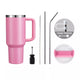 40oz Stainless Steel Tumbler with Removable Handle