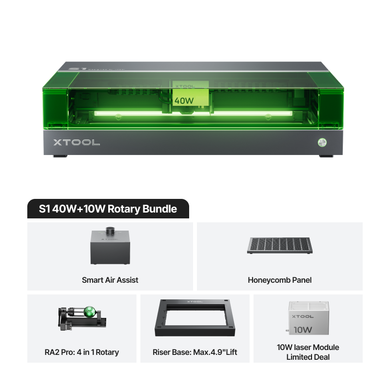 xTool S1 Enclosed Diode Laser Cutter