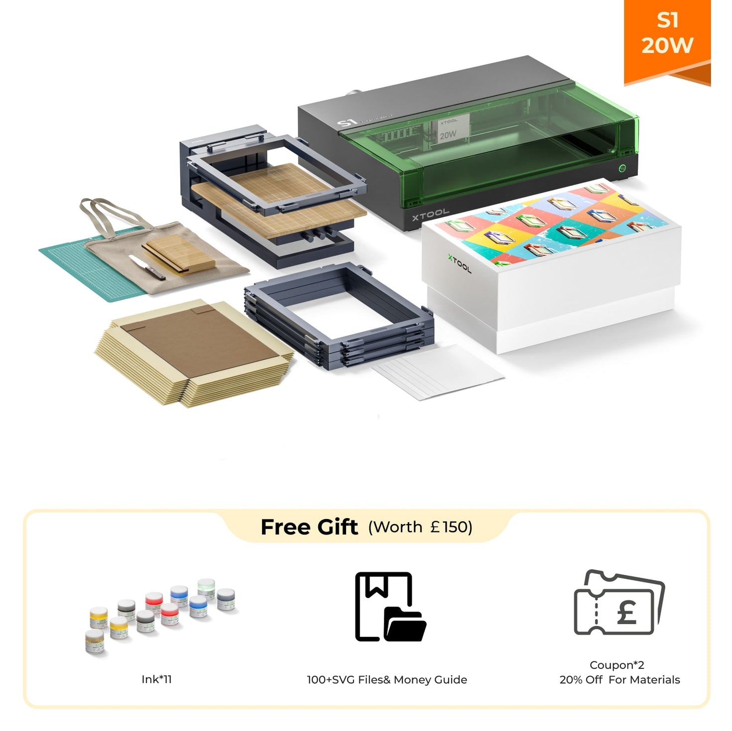 XTool Screen Printer 1st Screen Printing Solution With Laser Xtool screen printer 1st screen printing solution with laser