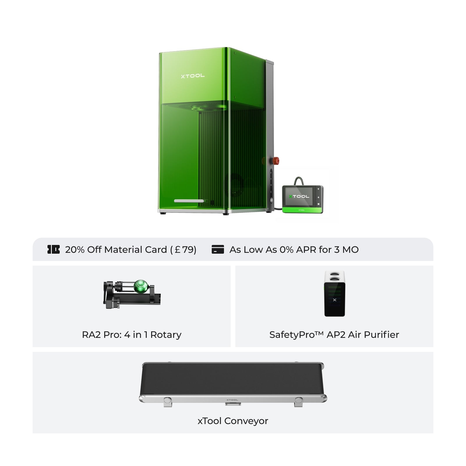 xTool F1 Ultra: Fiber + Diode Laser Engraver