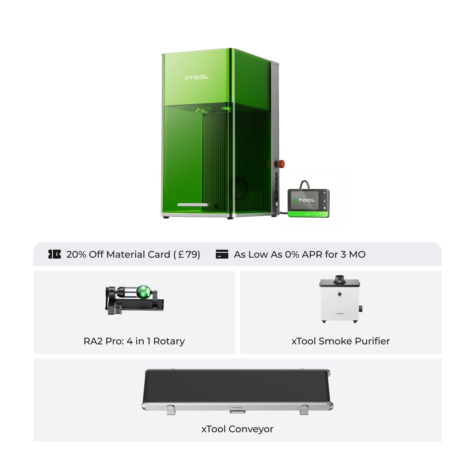 xTool F1 Ultra: Fiber + Diode Laser Engraver