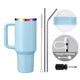 40oz Stainless Steel Tumbler with Removable Handle