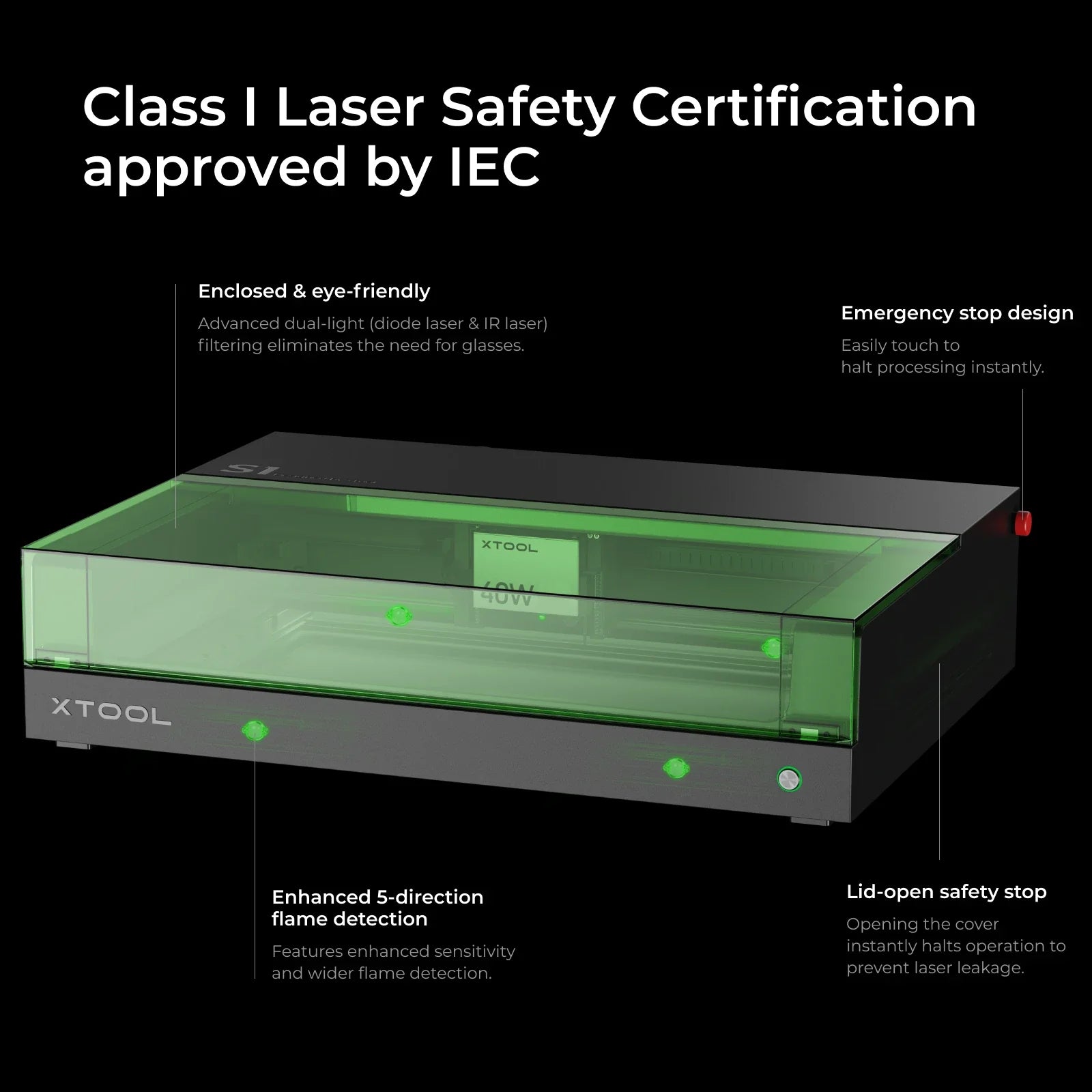 xTool S1 laser cutter 