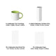 Baking Sublimation Material Starter Kit for WonderPress (110pcs)