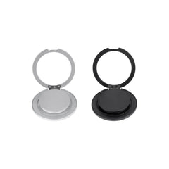 Black and silver flip ring phone grip 6pcs 01 medium