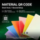 White Inkjet Self-Adhesive Paper (25pcs)
