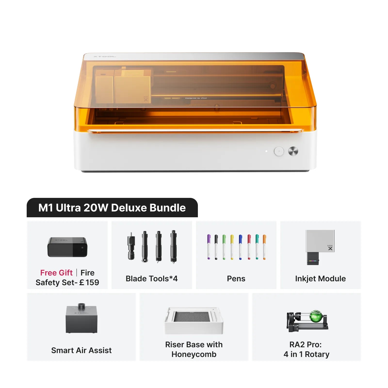 xTool M1 Ultra The World's First 4-in-1 Craft Machine