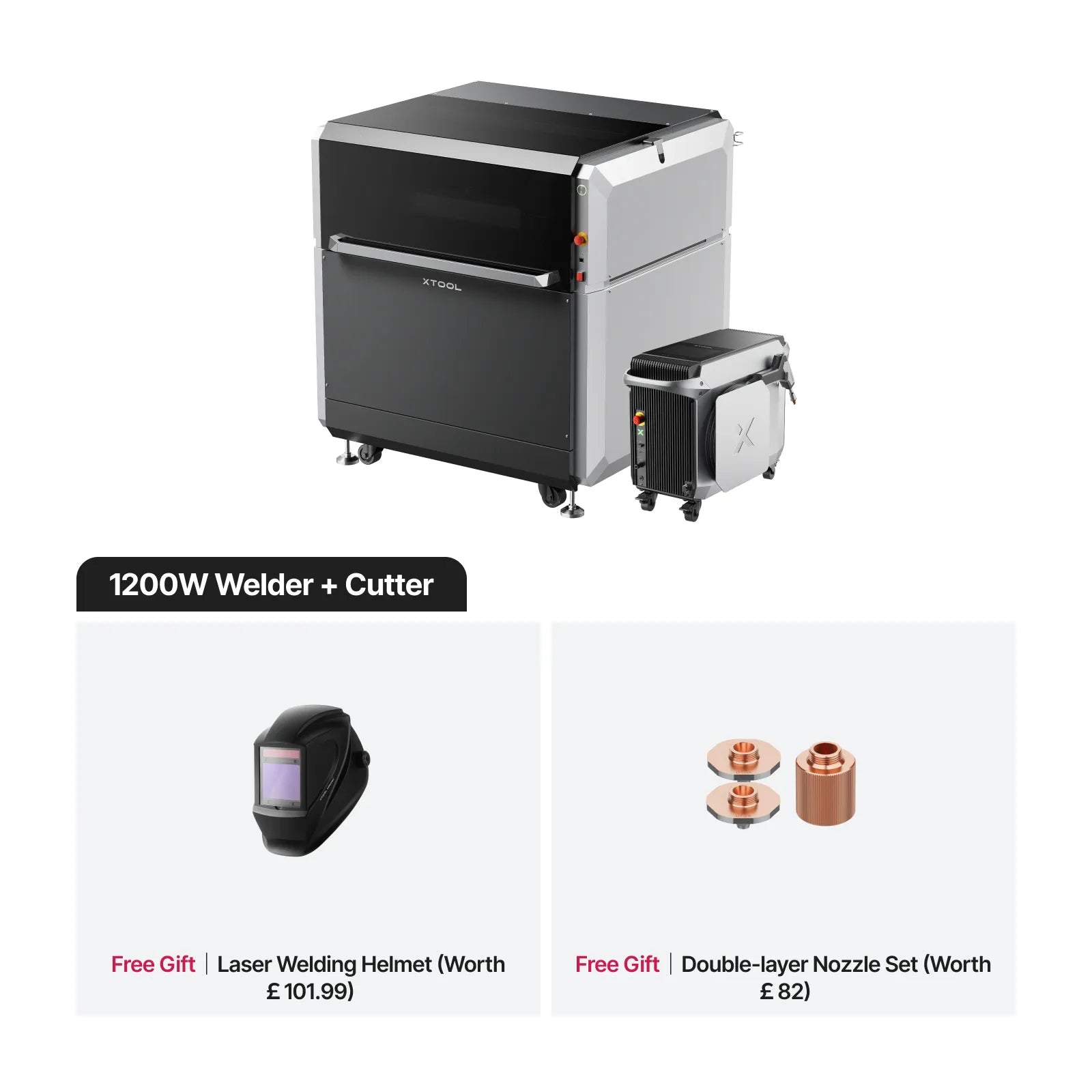 xTool MetalFab Laser Welder / CNC Cutter