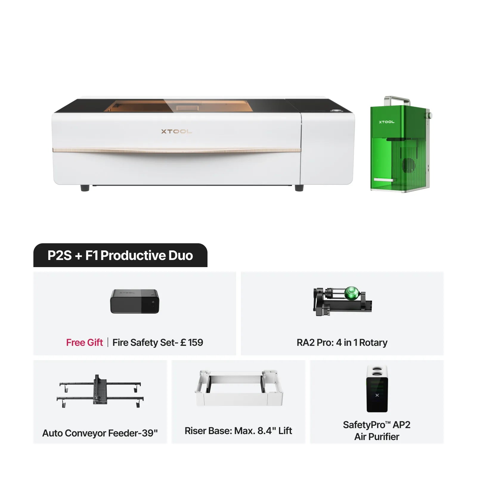 xTool P+F Series Ultimate Productive Business Duo