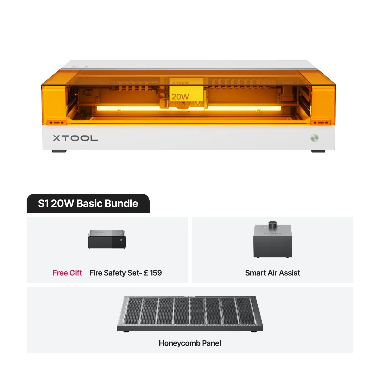 xTool S1 Enclosed Diode Laser Cutter